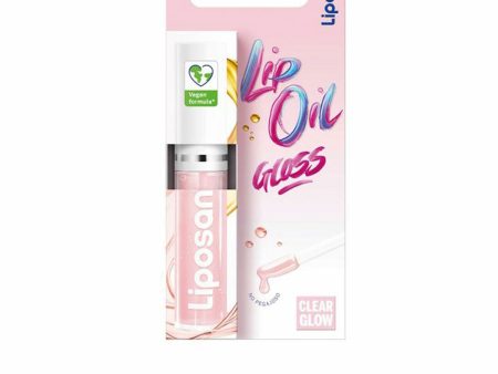 Színes Ajakbalzsam Liposan Lip Oil Gloss Clear Glow 5,5 ml Online Hot Sale