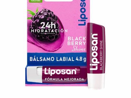 Ajakbalzsam Liposan BLACKBERRY SHINE 4,8 g Online Sale