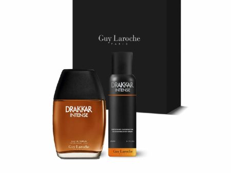 Férfi Parfüm Szett Guy Laroche DRAKKAR INTENSE EDP 2 Darabok Cheap