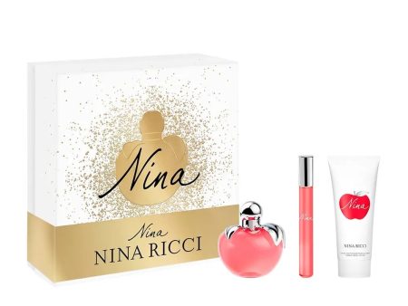 Női Parfüm Szett Nina Ricci Nina 3 Darabok Sale