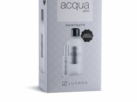 Unisex Parfüm Szett Luxana Acqua Uno 2 Darabok For Sale