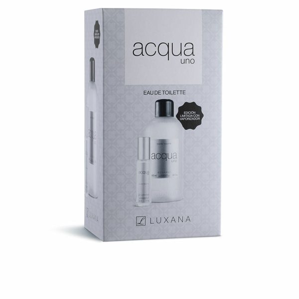 Unisex Parfüm Szett Luxana Acqua Uno 2 Darabok For Sale