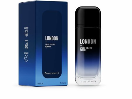 Férfi Parfüm Dicora URBAN FIT LONDON EDT 100 ml Sale