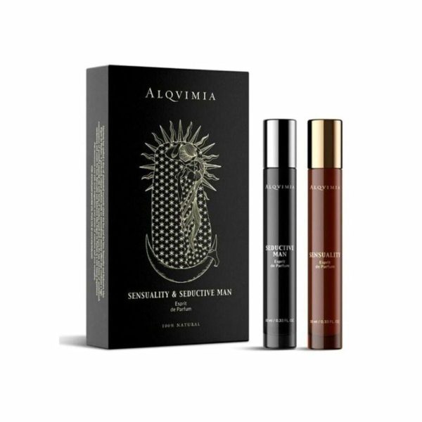 Erotikus Parfüm Szett Alqvimia Sensuality & Seductive Man (2 pcs) Online Hot Sale