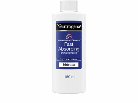 Kézkrém Neutrogena Norwegian Formula Rapid Absorption Könnyű textúra (140 ml) For Discount