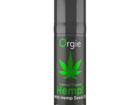 Stimuláló gél Orgie Hemp! Intense Orgasm on Sale