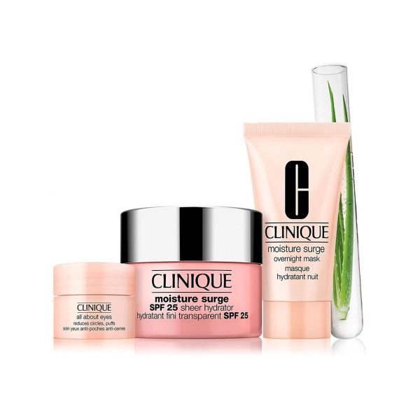 Kozmetikum Szett Clinique MOISTURE SURGE 3 Darabok For Sale