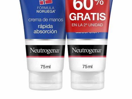 Kézkrém Neutrogena pillanatkép Abszorpció (2 x 75 ml) For Sale