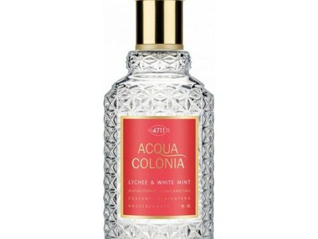 Férfi Parfüm 4711 ACQUA COLONIA LYCHEE & WHITE MINT EDC 50 ml Online Sale