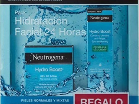 Uniszex Kozmetikum Szett Neutrogena Hydro Boost Gél (2 pcs) Sale